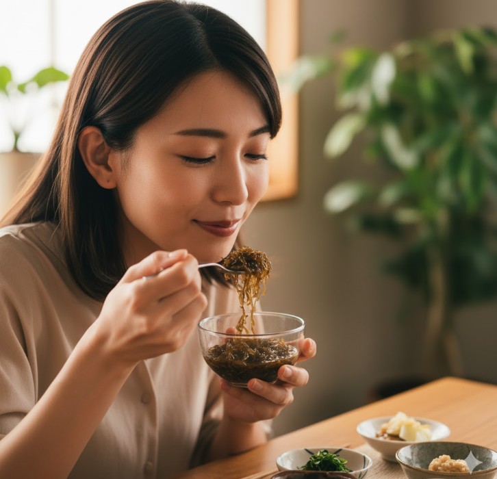 もずくに合うのは三杯酢と黒酢、どっち？味と食べやすさの違い
