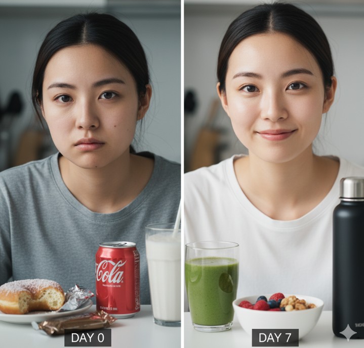 砂糖断ちの効果はいつから現れる？