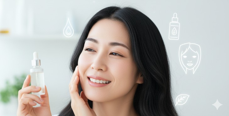 肌トラブルの軽減と美肌効果