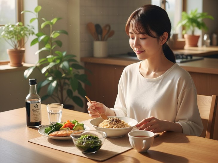 三杯酢と黒酢、それぞれの栄養価を比較してみた