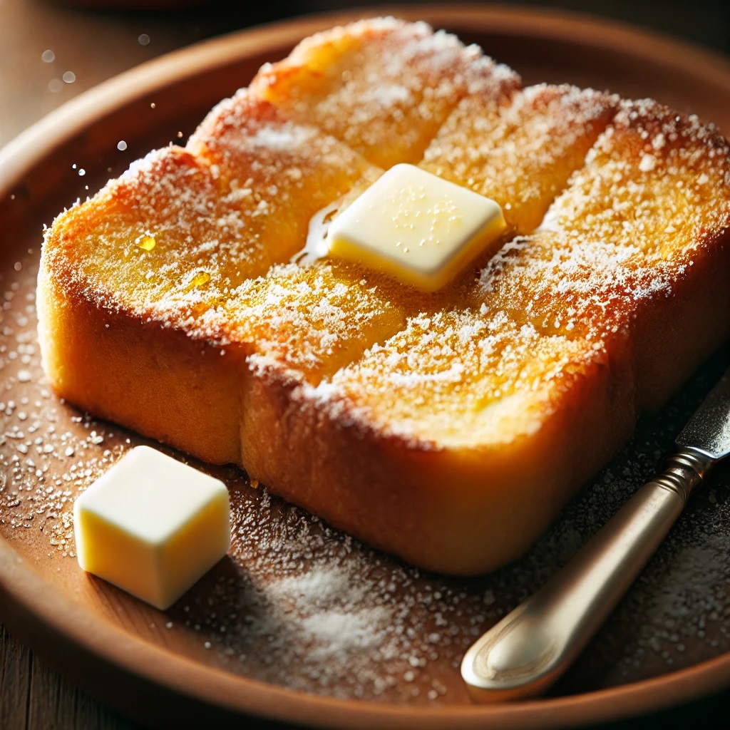 食パンにひと工夫！グラニュー糖でアレンジレシピ