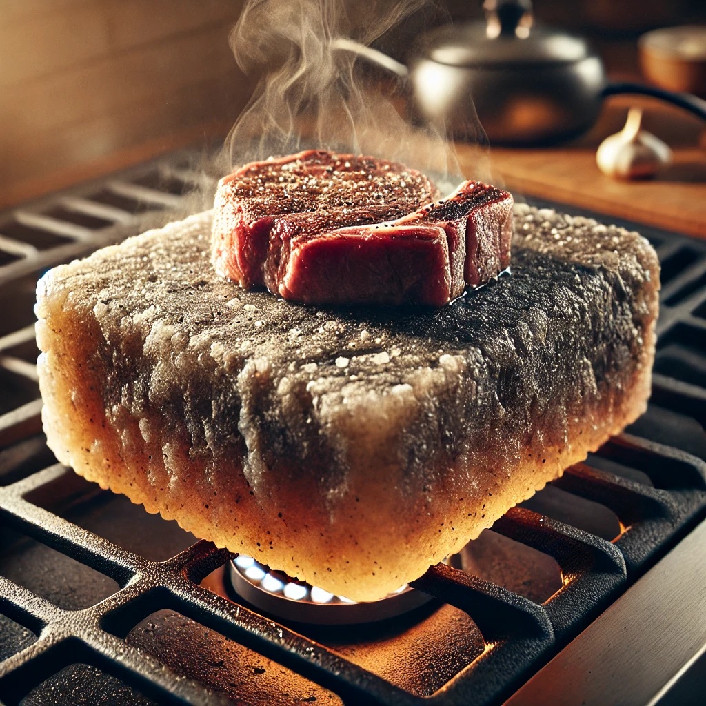 岩塩のブロックの使い方と粗めに砕くのにおすすめな道具