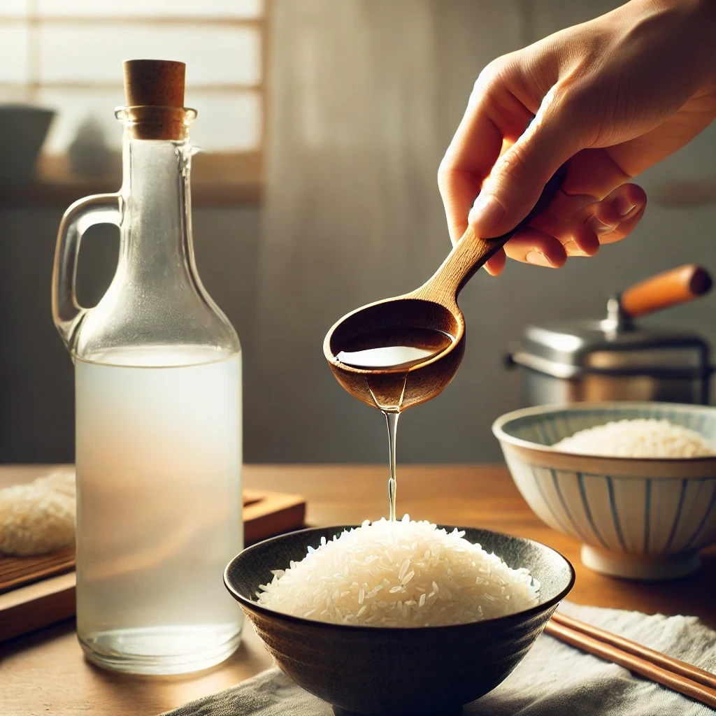 ご飯にお酢をかけるのと炊くのはどう違う？