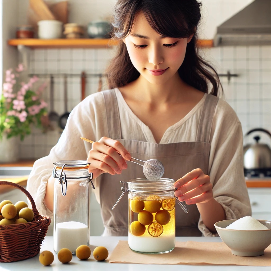 梅シロップの氷砂糖が溶けない原因とは？