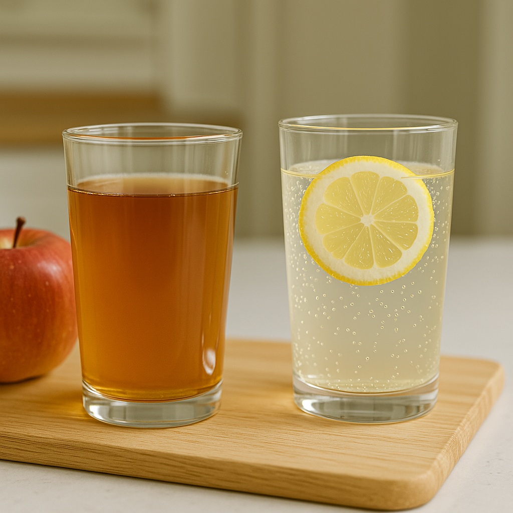 リンゴ酢とレモン水を両方取り入れるとどうなる？