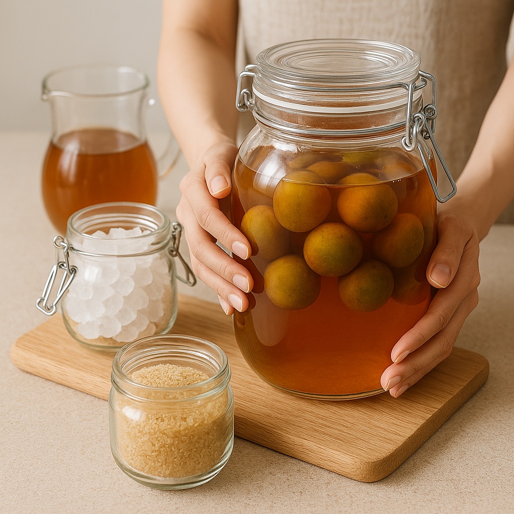 梅シロップを美味しく仕上げる保存のコツ