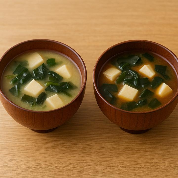 白味噌と合わせ味噌の味噌汁での使い分け