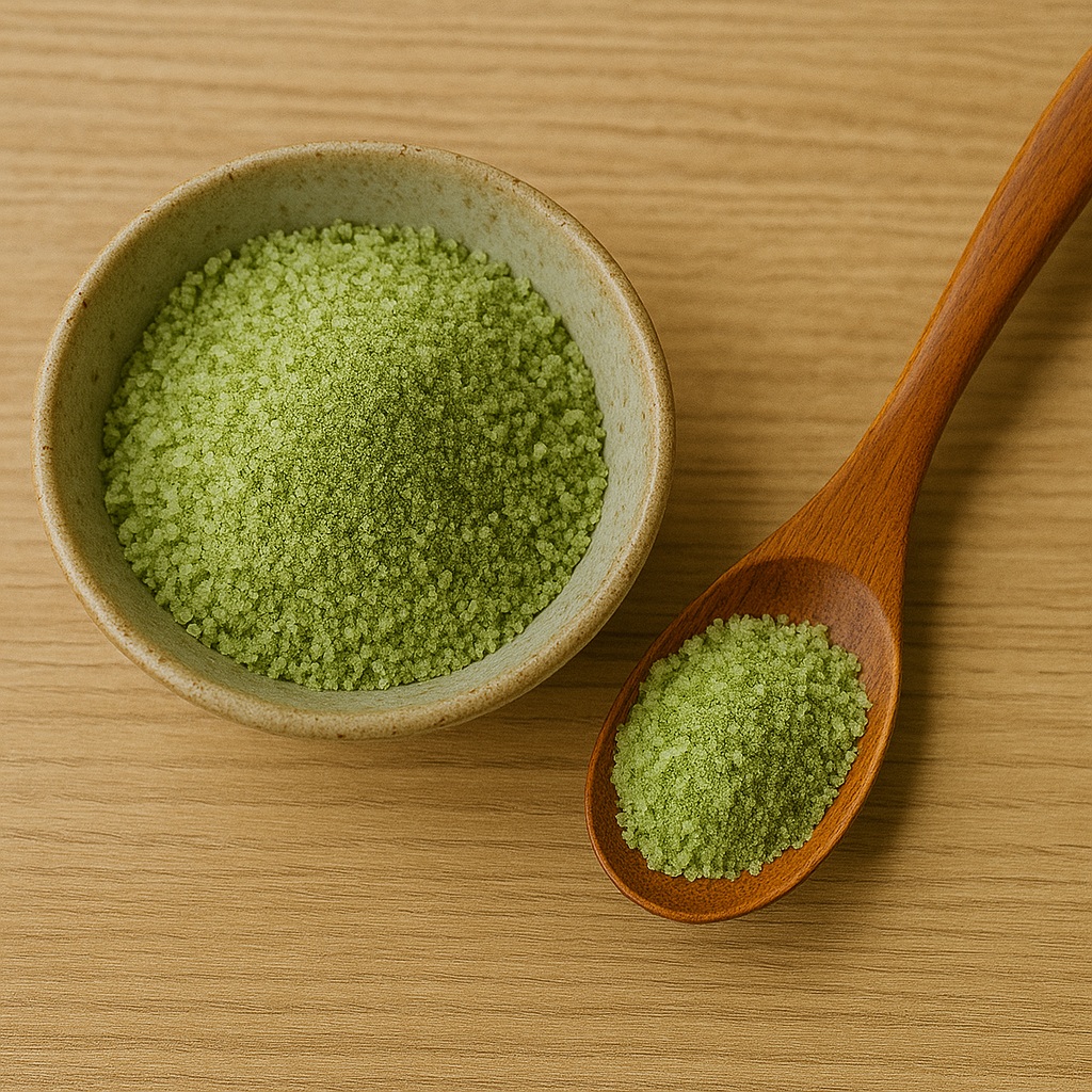 抹茶塩の基本的な作り方