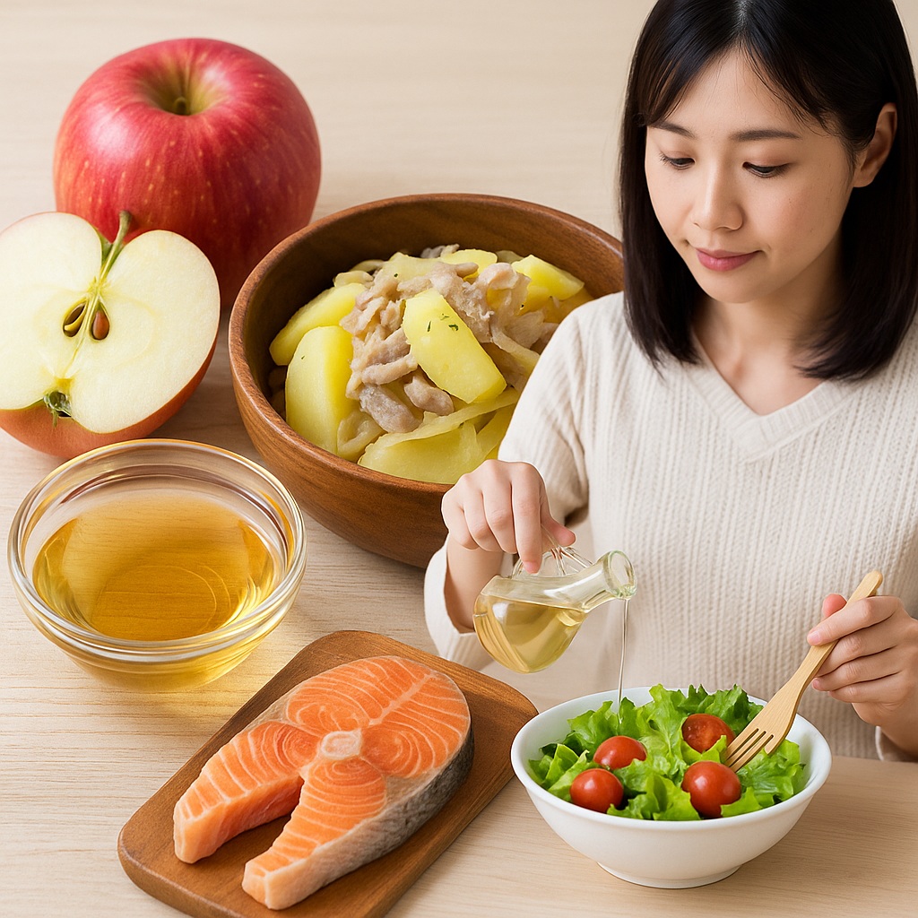 料理で活かす酢の酸性効果とは？