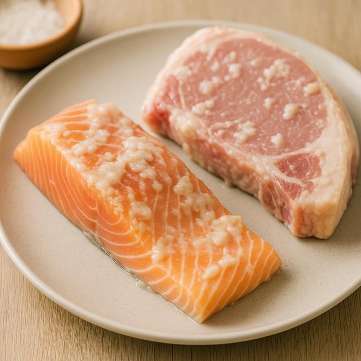 魚は生臭さ軽減のため軽く洗うと効果的