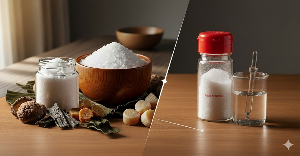 ろく助の塩と化学調味料は無関係？