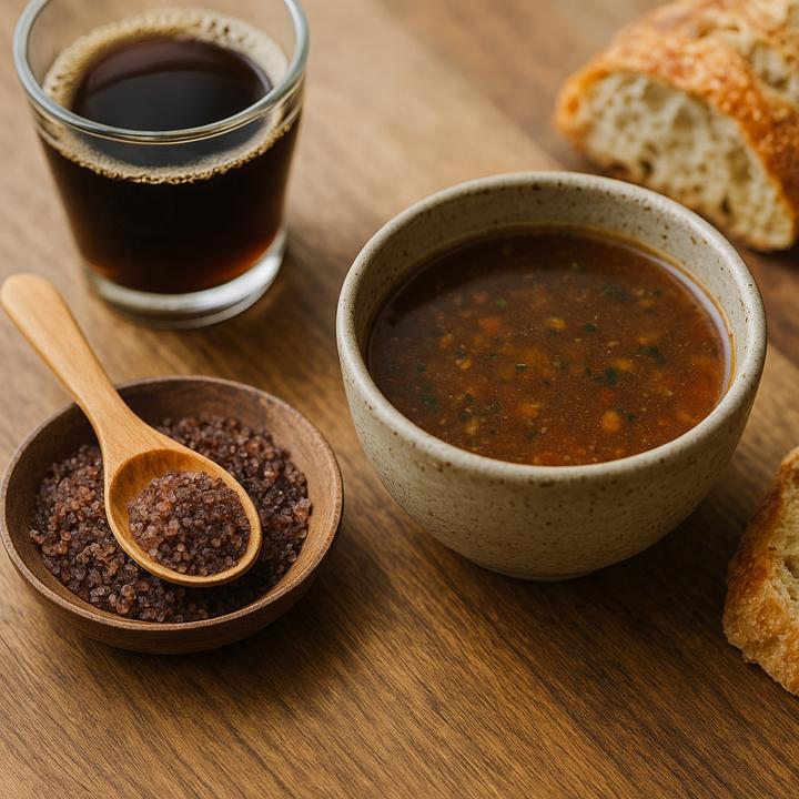 ブラックソルトを活用する際の注意点│塩分量と器具への配慮