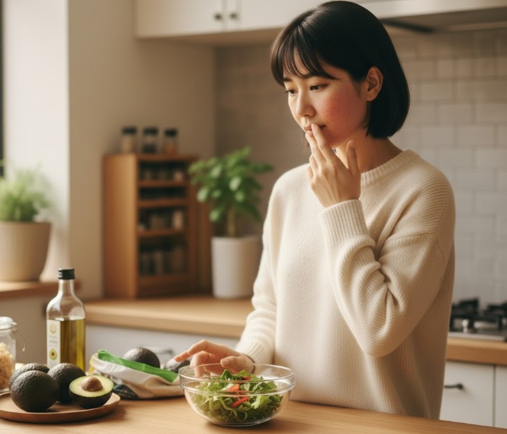 アレルギーの可能性について