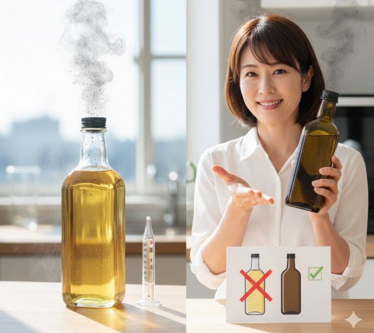 容器は遮光性の瓶を選ぶのがポイント