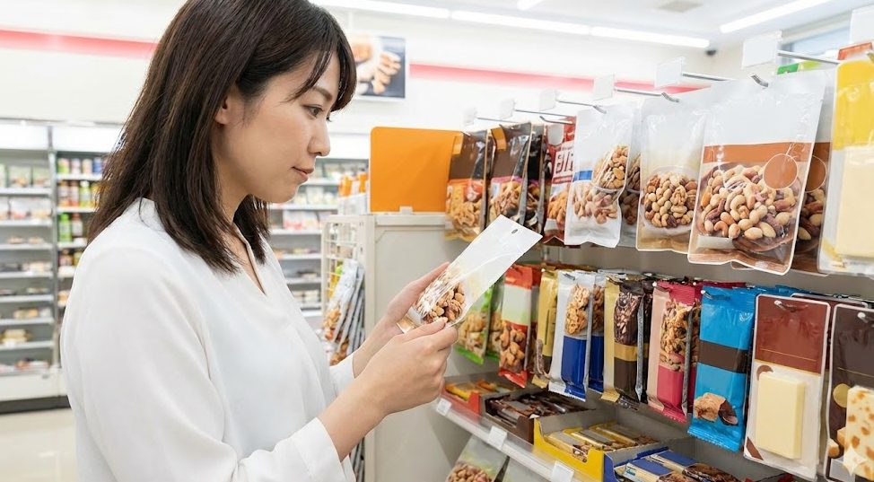 コンビニで買える低糖質なおやつの選び方