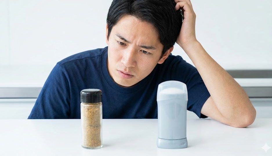 検索結果にある制汗剤との混同に注意