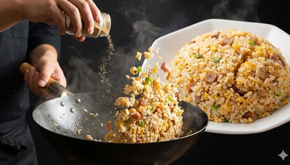 チャーハンも簡単に完成