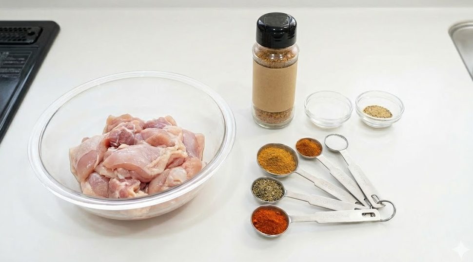 ほりにし唐揚げの下味とベストな分量