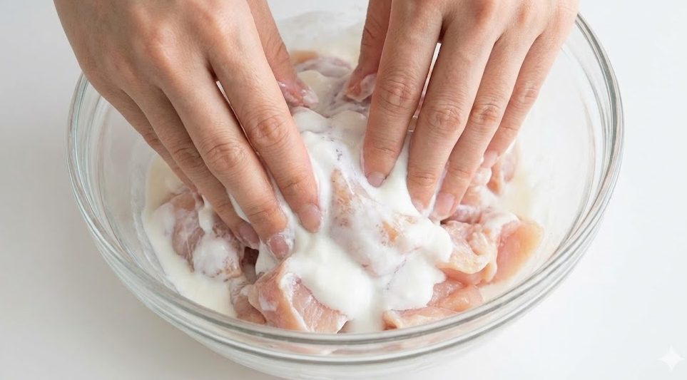 鶏肉を柔らかくするならヨーグルト