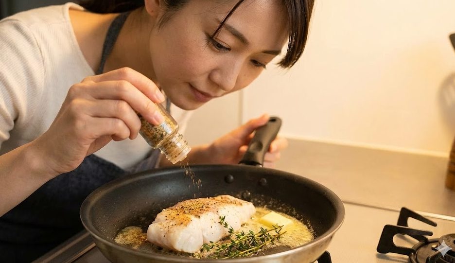 魚のムニエルには黒瀬のスパイスがおすすめ