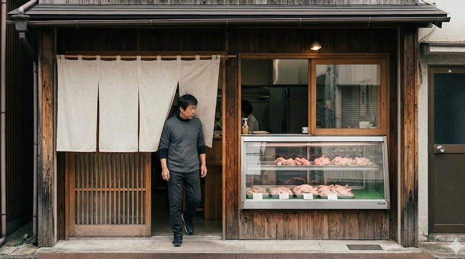 北九州のかしわ屋くろせ本店へ行く