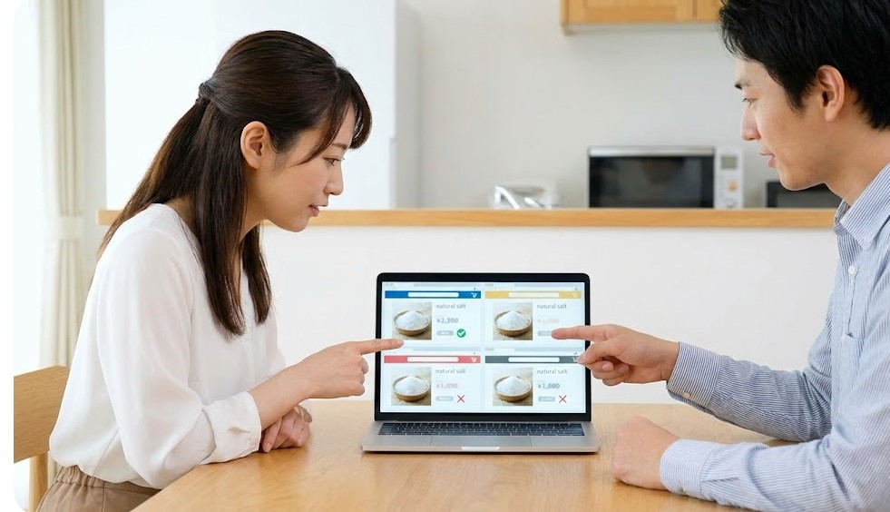 Amazonや楽天の値段と在庫状況
