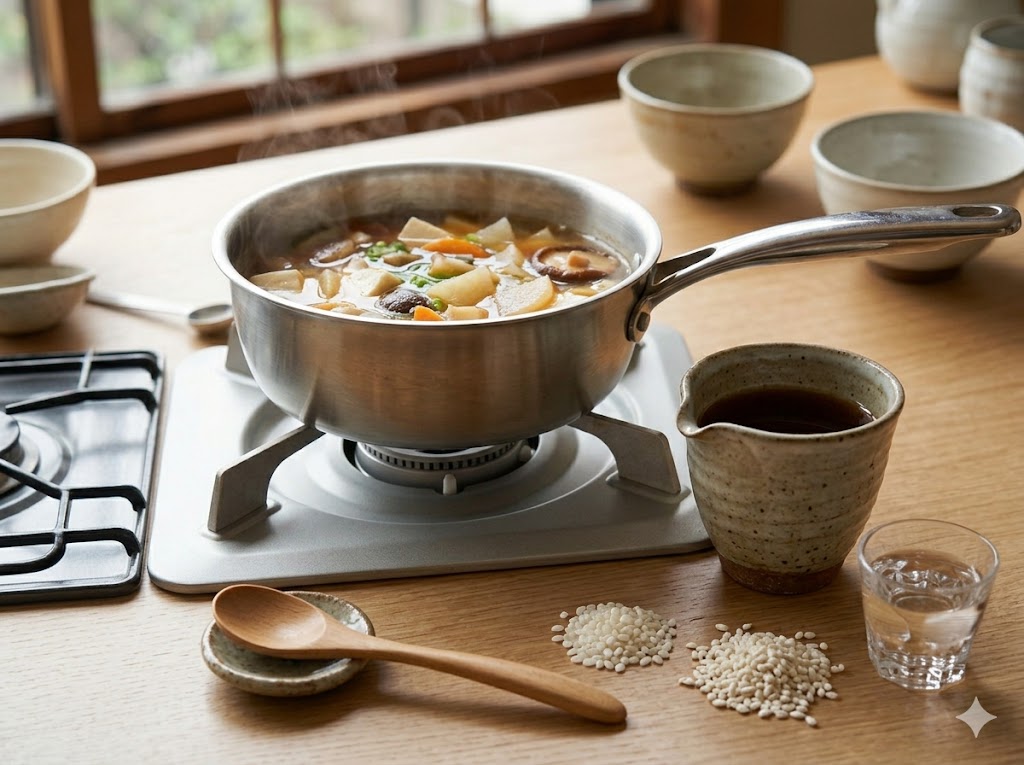 味噌汁にみりんを加える最適なタイミングと分量