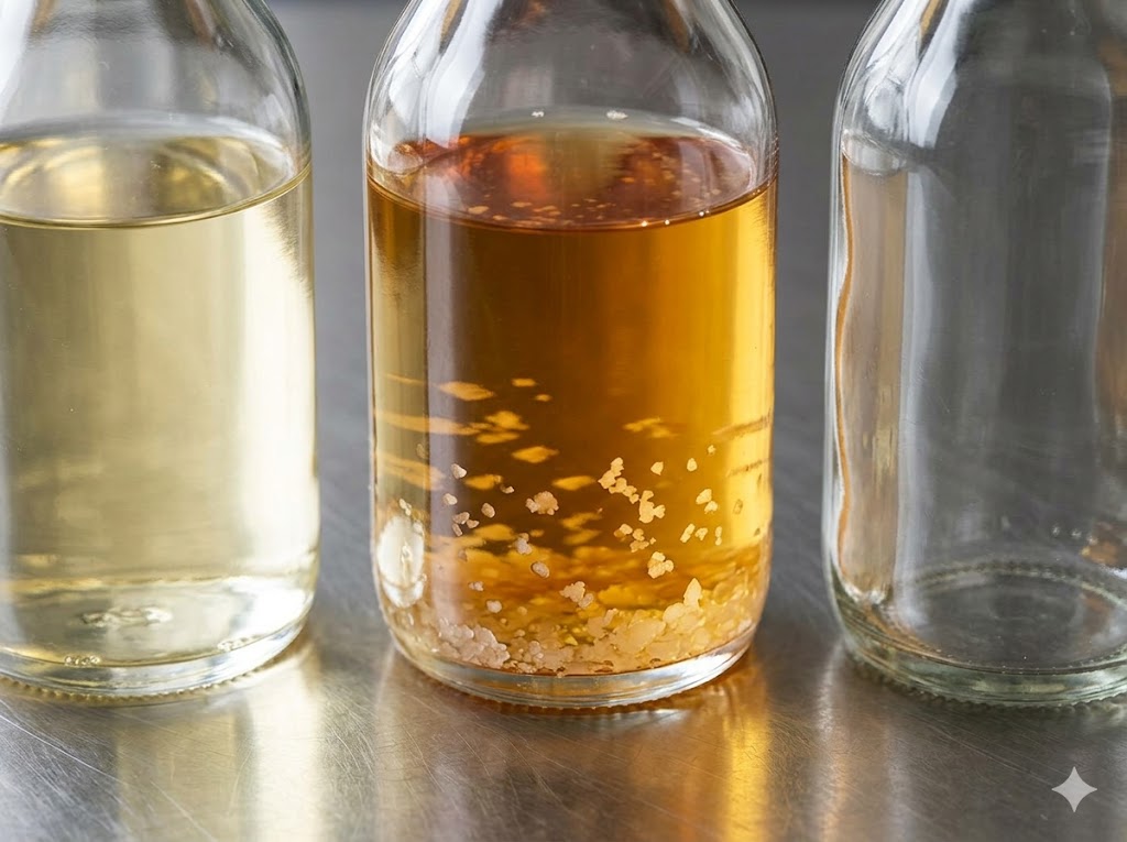 みりんのよくある疑問：白い塊や茶色い変化は大丈夫？